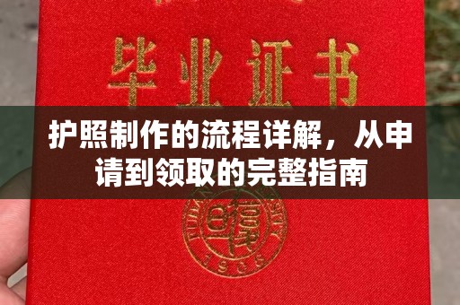 蓬溪护照制作的流程详解，从申请到领取的完整指南