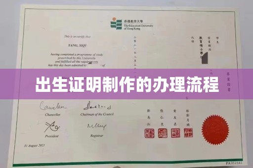蓬溪出生证明制作的办理流程