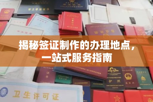 蓬溪揭秘签证制作的办理地点，一站式服务指南