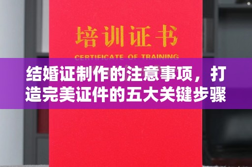 蓬溪结婚证制作的注意事项，打造完美证件的五大关键步骤