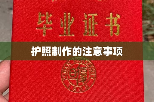蓬溪护照制作的注意事项